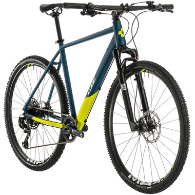 CUBE CROSS SL DIAMANT Hybrid Bike Blue/Yellow 2020 0
